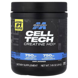 Креатин MuscleTech Cell Tech™ Creatine HCL+, Unflavored, 211 g Muscletech