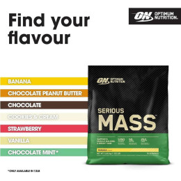 Гейнер Optimum Nutrition Serious Mass 5455g (Banana) EU Optimum Nutrition