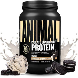 Протеїн Universal Animal Isolate Loaded Whey Protein 907g (Cookies cream) Universal