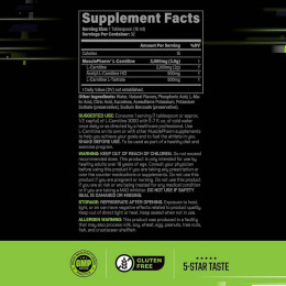 Карнітин Muscle Pharm Select L-Carnitine 3000 480 мл, Peach Nectarine MusclePharm