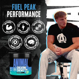 Креатин Universal Animal Creatine Performance Chews 120 Chewable Tablets (Candy Crush'd) Universal