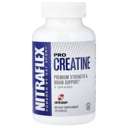 Креатин German American Technologies Nitraflex®, Pro Creatine, 180 Capsules German American Technologies
