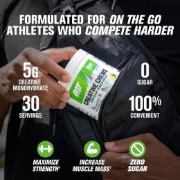 Креатин German American Technologies Creatine Chews 120 Chewable Tablets (Lemon Lime) German American Technologies