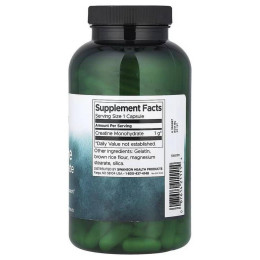 Креатин Swanson Creatine Monohydrate, 1 g, 180 Capsules Swanson