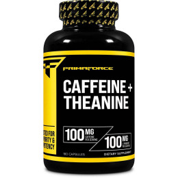 Передтренувальний комплекс Primaforce Caffeine + Theanine 180 капсул Primaforce