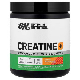 Креатин Optimum Nutrition Creatine+ 360 г, Orange Passionfruit Optimum Nutrition