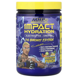 Ізотонік MHP Impact Hydration Electrolytes + Creatine — 449 g (Brazilian Punch) MHP