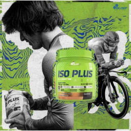 Ізотоник - Енергетик Iso Plus powder 700 g (Cold tea) Olimp