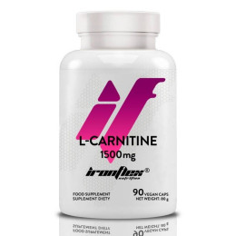 L-карнітин IronFlex L-Carnitine 1500mg 90 caps vegan IronFlex