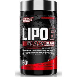 Жироспалювач Nutrex Lipo-6 Black UC Extreme WLS — 60 capsules Nutrex