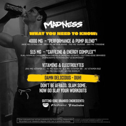 Передтренувальний комплекс Mutant Madness — 270 g (Pineapple Passion) Mutant