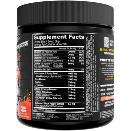 Передтренувальний комплекс Mutant Madness — 270 g (Peach Mango) Mutant