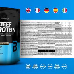BEEF Protein 500g (Vanilla-cinnamon) BioTech