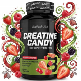 Креатин Biotech Creatine Candy 240 таблеток, Red berry BioTech