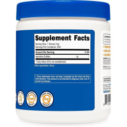 Агматин сульфат Nutricost Agmatine Sulfate, 1,000 mg, 250 g