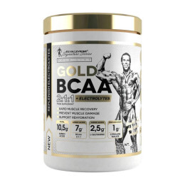 Амінокислоти в порошку Gold BCAA 375 g + glutamine + electrolytes (Dragon Fruit) Kevin Levrone