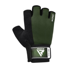 RDX RDX W1 Half Army Gloves Green (M size)