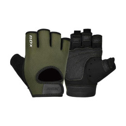 RDX RDX T1 Half Army Gloves Green (M size)