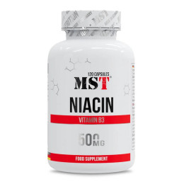 MST Niacin 500 mg (120 caps)