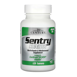 Sentry Senior - 125 tabs 21st Century