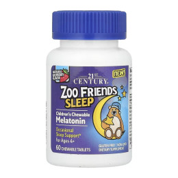 Zoo Friends Sleep - 60 chewable tabs 21st Century