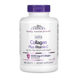 Super Collagen + C - 180 tabs 21st Century