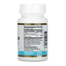 Zinc Citrate 50 mg - 60 tabs 21st Century
