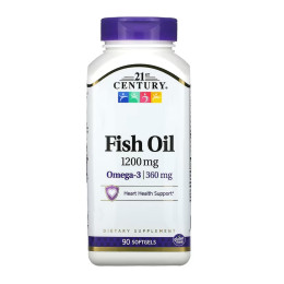 Fish Oil 1200 mg - 90 softgels 21st Century