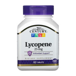 Lycopene 25 mg - 60 tabs 21st Century