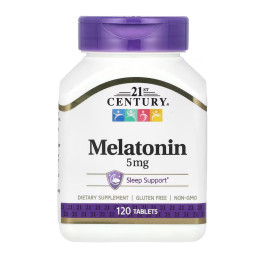 Melatonin 5 mg - 120 tabs 21st Century