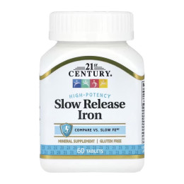 Iron Slow Release - 60 tabs 21st Century