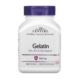 Gelatin - 100 caps 21st Century