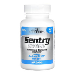 Sentry Senior Men 50+ - 100 tabs 21st Century