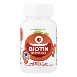 VitaWorks Kids Biotin - 120 сhewables Lifeable