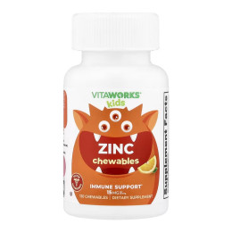VitaWorks Kids Zinc - 120 chewables Lifeable