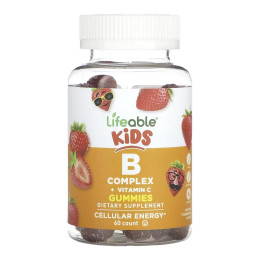B Complex + Vitamin C Kids - 60 gummies Lifeable