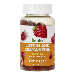 Lutein and Zeaxanthin Adults - 60 gummies Lifeable