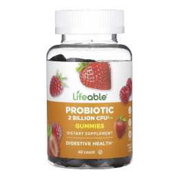 Probiotic 2 Billoin CFU Adult - 60 gummies Lifeable