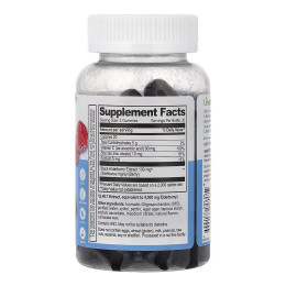 Sambucus Elderberry + Vitamin C and Zinc Kids Sugar Free - 60 gummies Lifeable