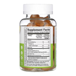 Turmeric Curcumin with Ginger & Black Pepper Extract Kids - 60 gummies Lifeable