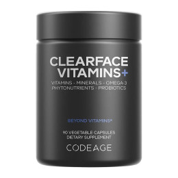 Clearface Vitamins+ - 90 vcaps Codeage