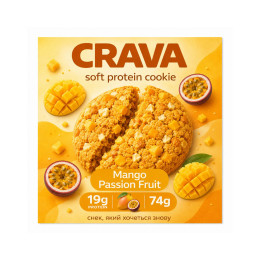 Protein Cookie - 74g Mango Crava