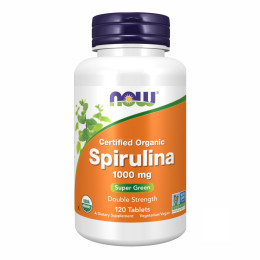 Spirulina 1000 mg - 120 tabs Now Foods
