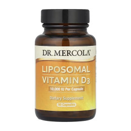 Liposomal Vitamin D3 10000 IU - 90 caps Dr. Mercola