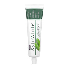 XyliWhite™ Refreshmint Toothpaste Gel - 1 oz tubes 28g (Поштучно) Now Foods
