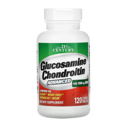 Glucosamine Chondroitin Advanced + MSM - 120 tabs 21st Century