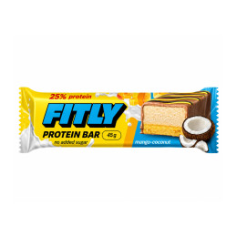Protein Bar - 12x45g Mango Coconut Fitly