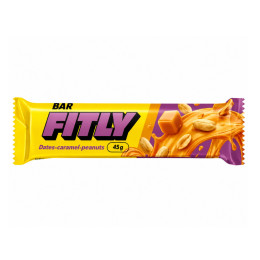 Bar - 12x45g Dates Caramel Peanuts Fitly