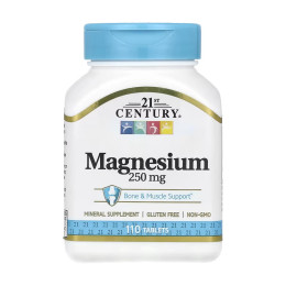 Magnesium 250 mg - 110 tabs 21st Century