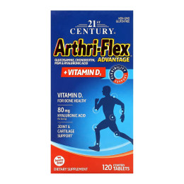 ArthriFlex + D3 - 120 tabs 21st Century